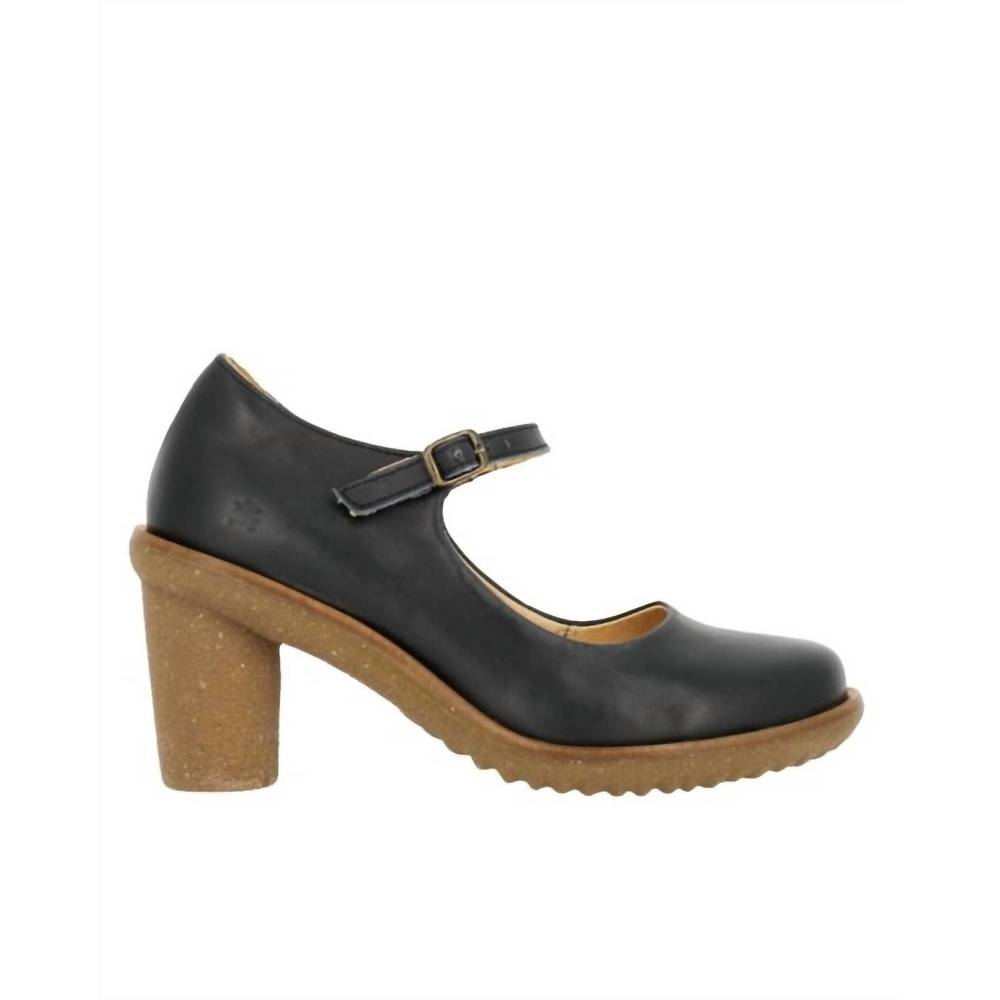 NEW EL NATURALISTA trivia heeled sandal in black